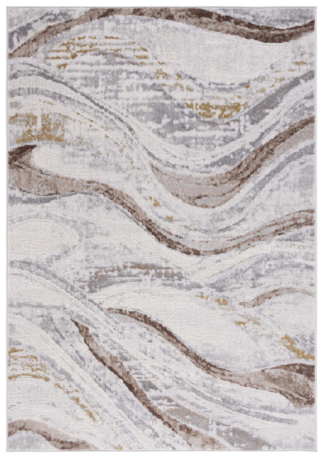Safavieh Palma Pam334B Beige/Brown Rug.