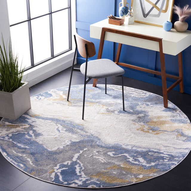 Safavieh Palma Pam348A Beige/Light Blue Rug.
