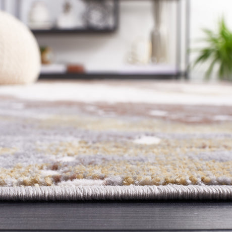 Safavieh Palma Pam348B Beige/Brown Rug.