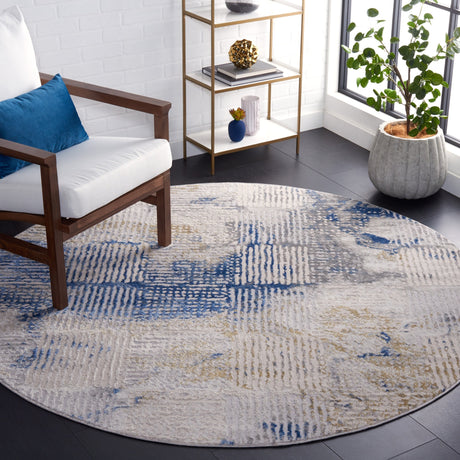 Safavieh Palma Pam350A Beige/Blue Rug.