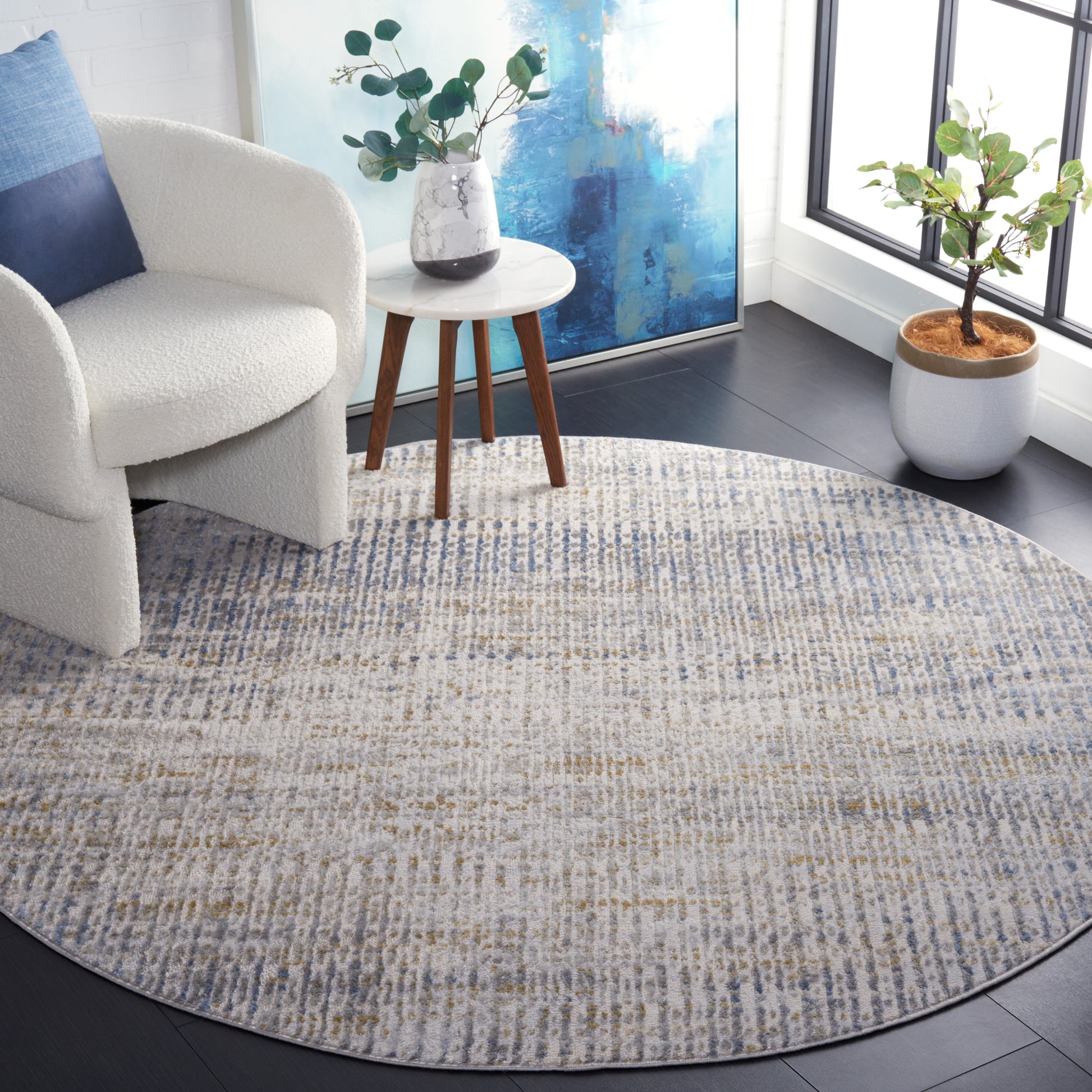 Safavieh Palma Pam356B Beige/Light Blue Area Rug