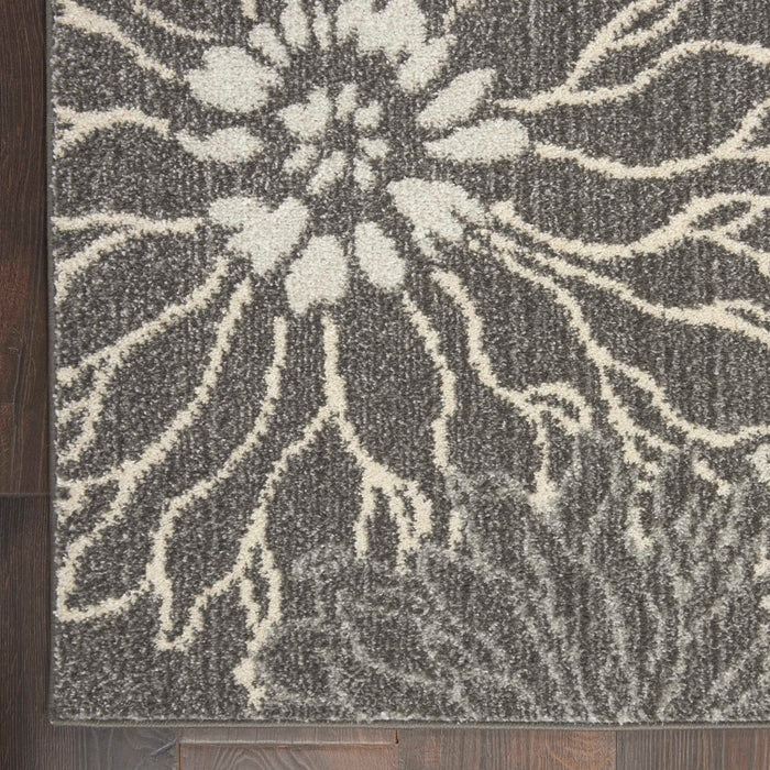 Nourison Passion Psn17 Charcoal/Blue Rug