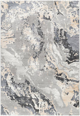 Surya Perception Pcp-2315 Cream, Gray, Beige, Charcoal, Ivory Rug.