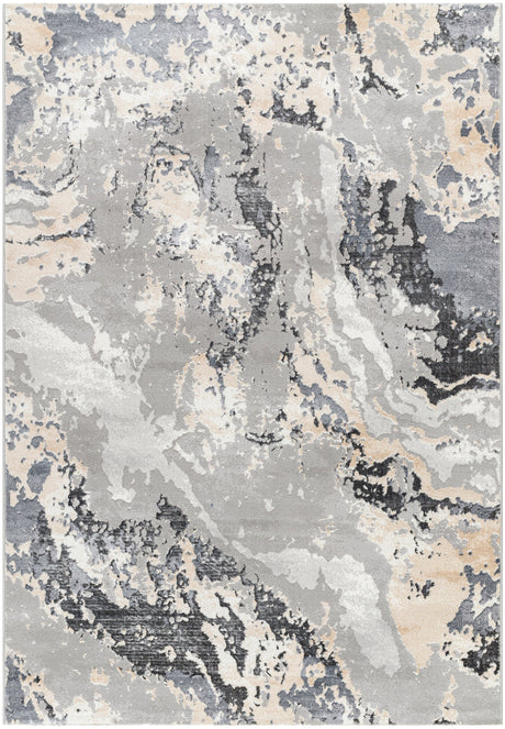 Surya Perception Pcp-2315 Cream, Gray, Beige, Charcoal, Ivory Rug.