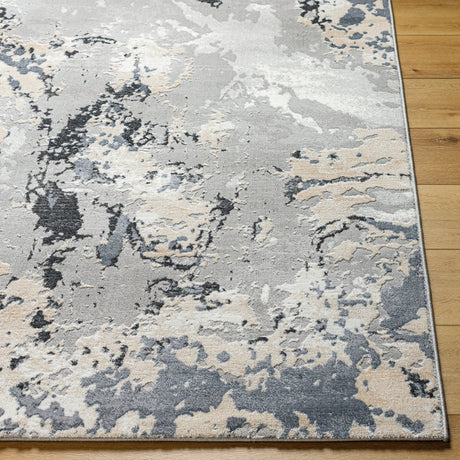Surya Perception Pcp-2315 Cream, Gray, Beige, Charcoal, Ivory Rug.