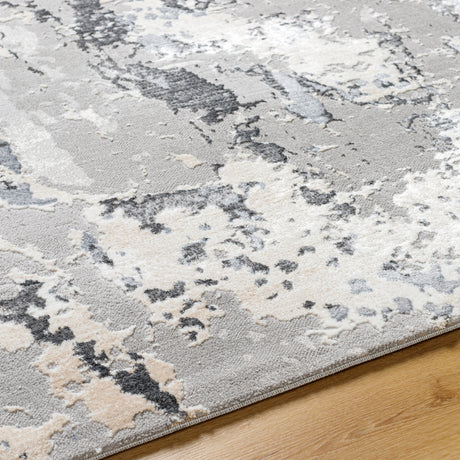 Surya Perception Pcp-2315 Cream, Gray, Beige, Charcoal, Ivory Rug.