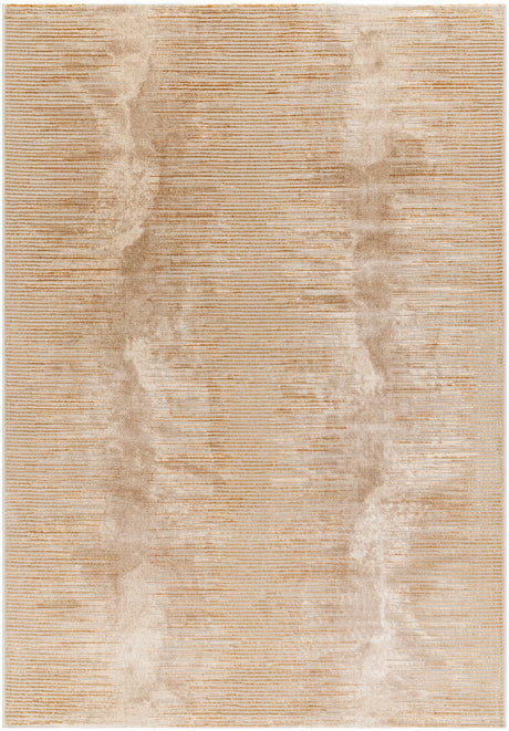 Surya Perception Pcp-2316 Tan, Metallic Gold, Light Brown Rug.