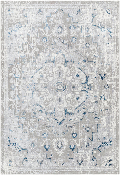 Surya Perception Pcp-2318 Light Gray, Cream, Medium Gray, Gray Rug.