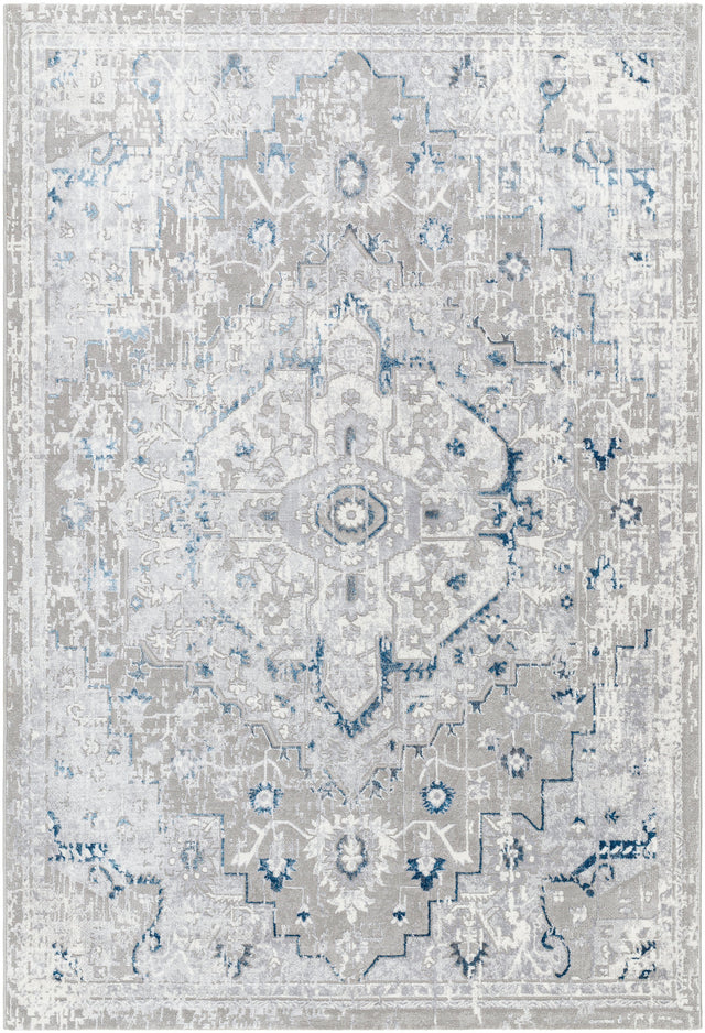 Surya Perception Pcp-2318 Light Gray, Cream, Medium Gray, Gray Rug.