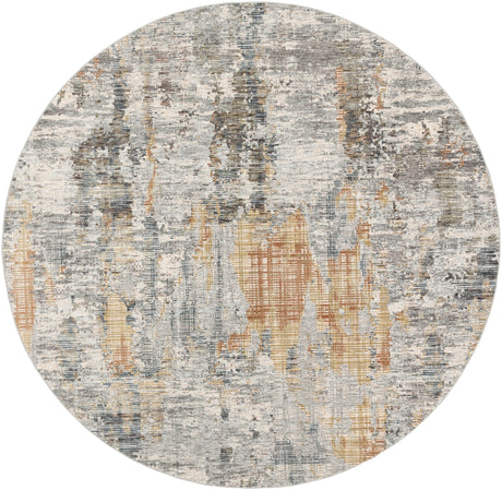 Surya Presidential Pdt-2306 Lime, Peach, Burnt Orange Rugs.