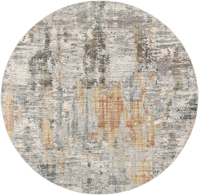 Surya Presidential Pdt-2306 Lime, Peach, Burnt Orange Rugs.