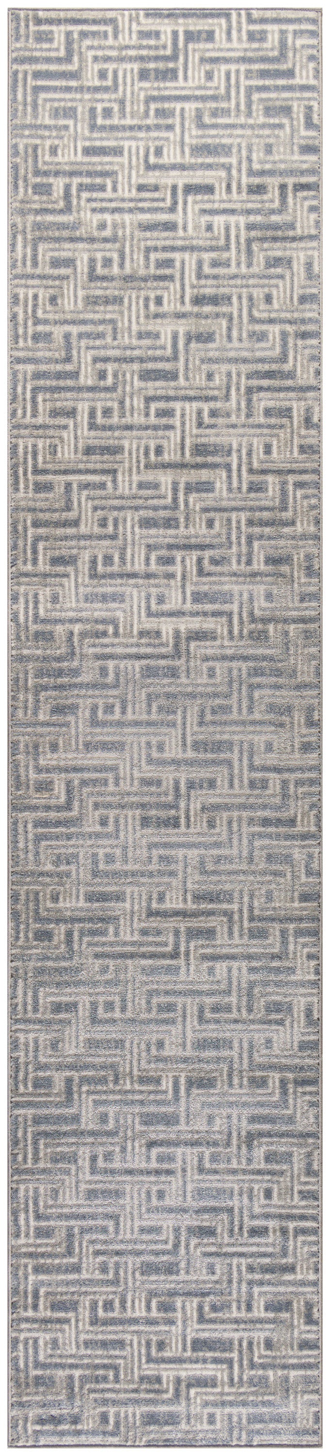 Nourison Serenity Home Srh04 Blue Ivory Area Rug