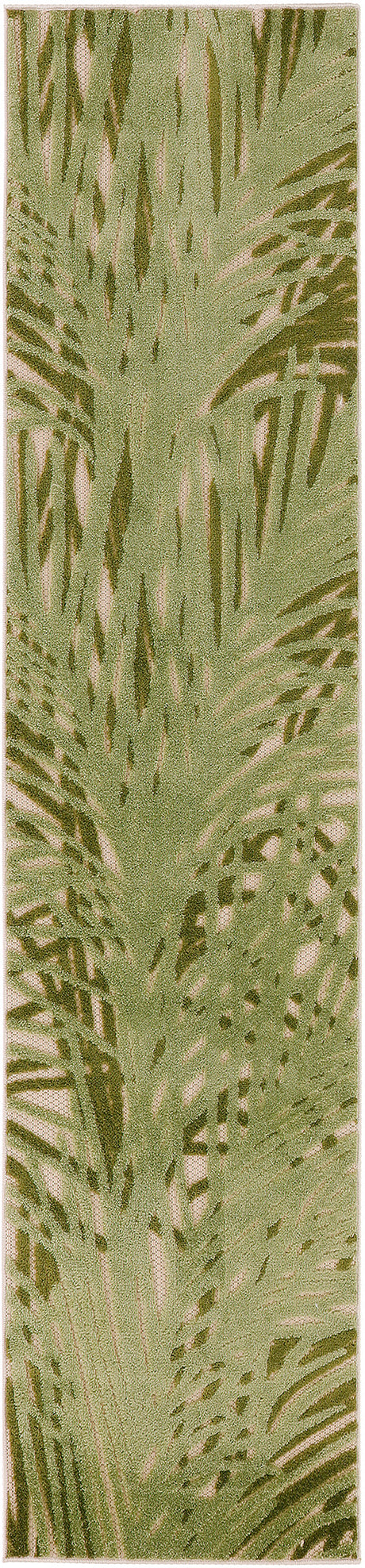 Nourison Aloha Alh41 Ivory Green Area Rug