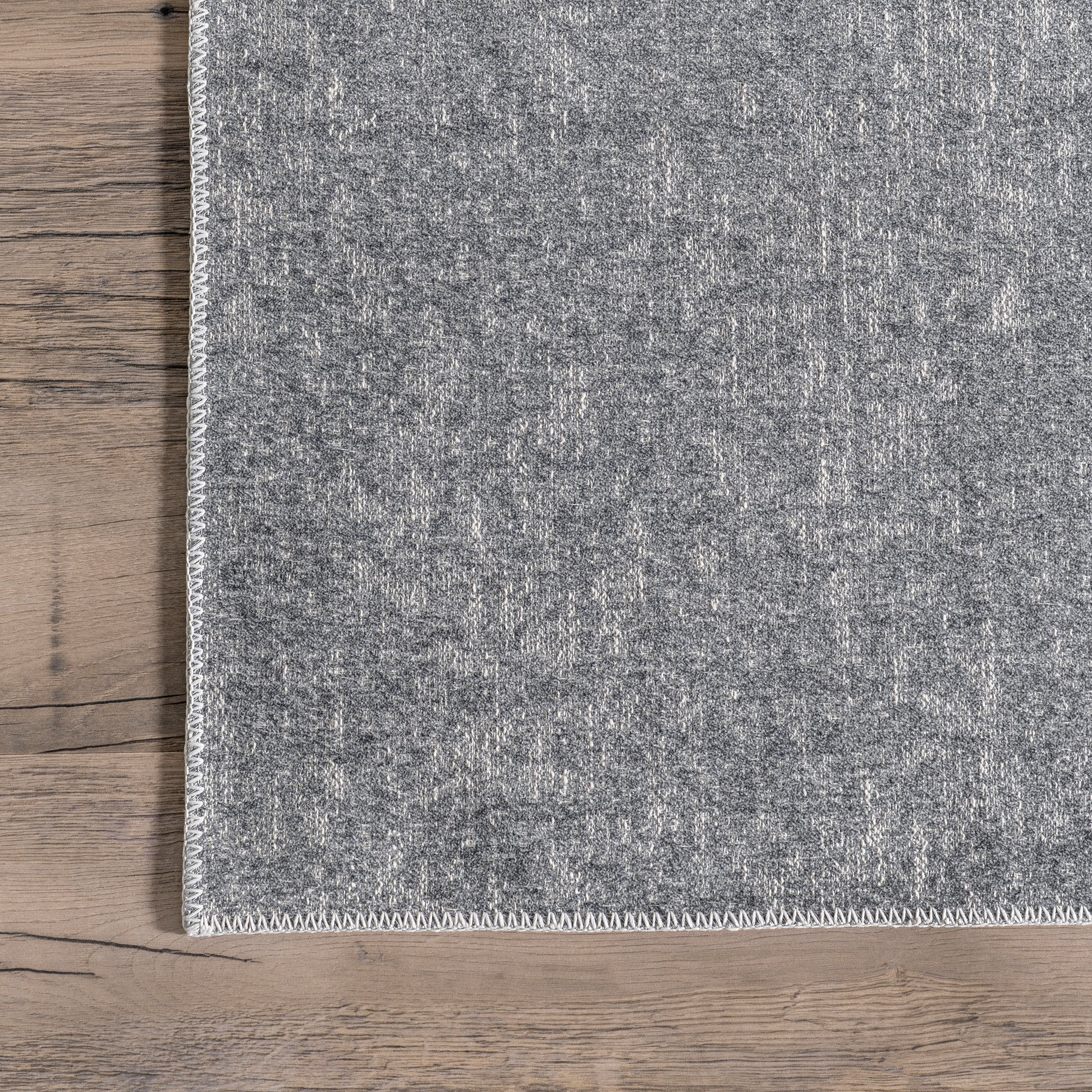 Nuloom Elspeth Casual Faded Bies01B Gray Area Rug