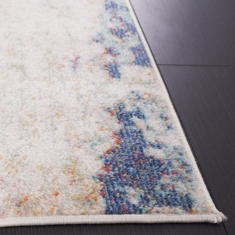 Safavieh Phoenix Phx500A Ivory/Blue Rust Rug.