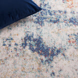 Safavieh Phoenix Phx500A Ivory/Blue Rust Rug.