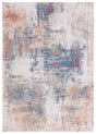 Safavieh Phoenix Phx502A Ivory/Blue Rust Rug.