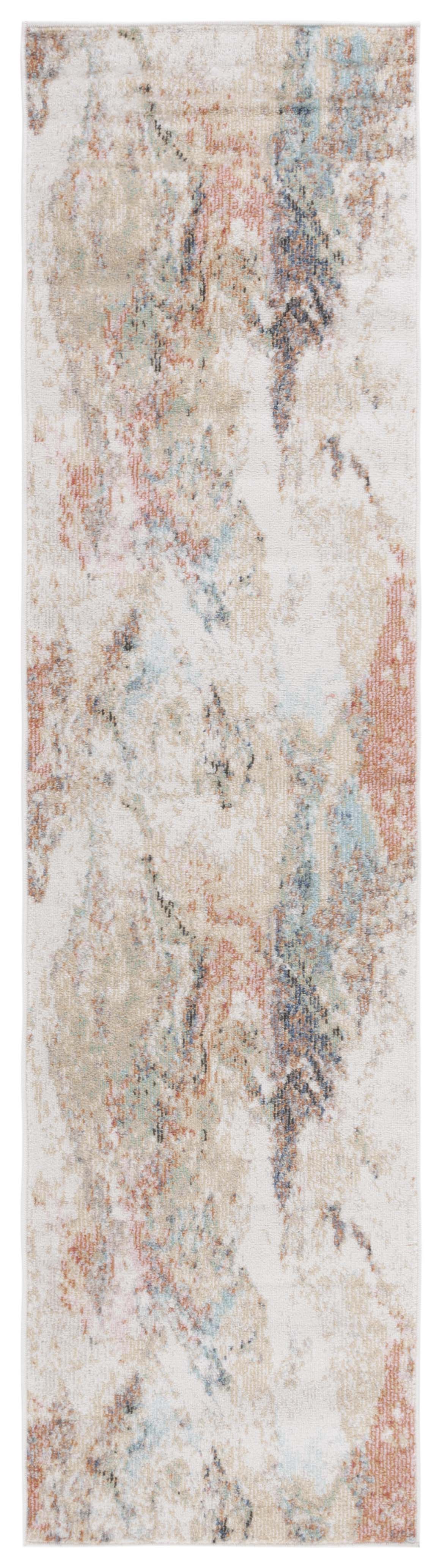 Safavieh Phoenix Phx504A Ivory/Gold Rust Rug.
