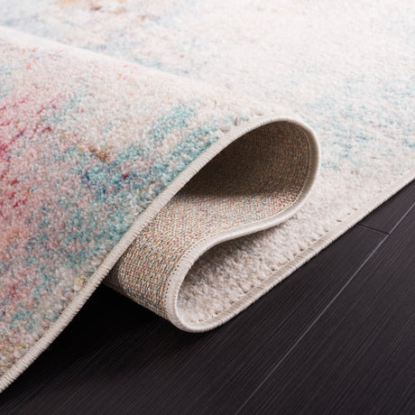 Safavieh Phoenix Phx506J Aqua/Gold Rose Rug.