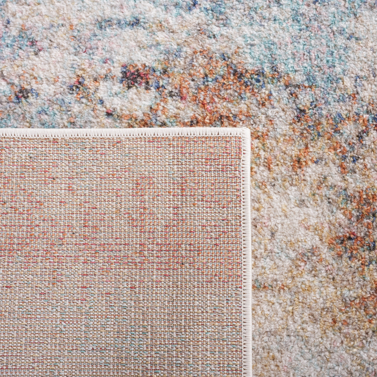 Safavieh Phoenix Phx506J Aqua/Gold Rose Rug.