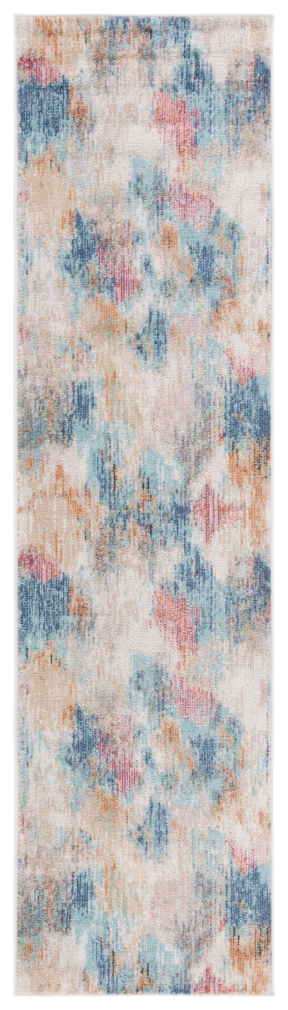 Safavieh Phoenix Phx508J Aqua/Gold Rose Area Rug