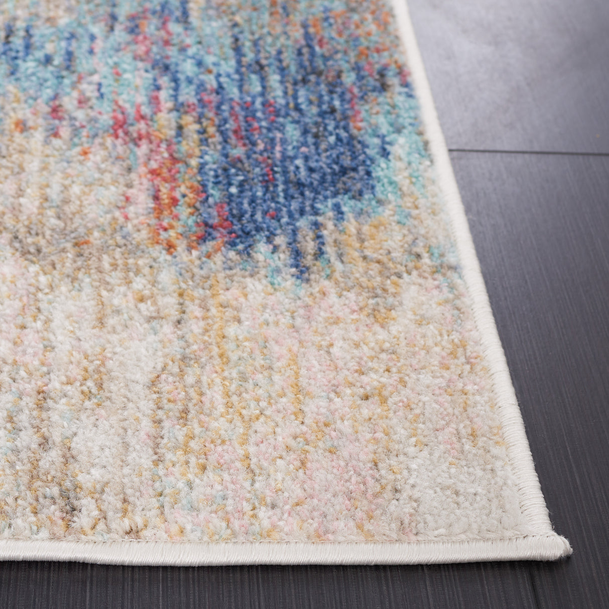 Safavieh Phoenix Phx508J Aqua/Gold Rose Rug.