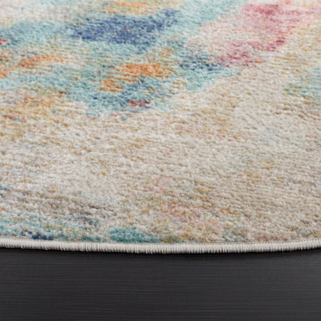Safavieh Phoenix Phx508J Aqua/Gold Rose Rug.