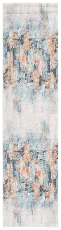 Safavieh Phoenix Phx510J Aqua/Gold Rust Area Rug