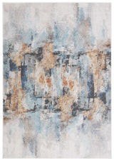 Safavieh Phoenix Phx510J Aqua/Gold Rust Rug.