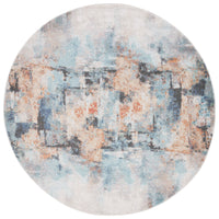 Safavieh Phoenix Phx510J Aqua/Gold Rust Area Rug