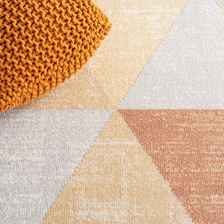 Safavieh Phoenix Phx550F Grey/Rust Rug.