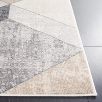 Safavieh Phoenix Phx552F Light Grey/Beige Charcoal Area Rug