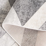 Safavieh Phoenix Phx552F Light Grey/Beige Charcoal Rug.