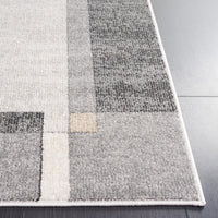 Safavieh Phoenix Phx553F Light Grey/Beige Charcoal Area Rug