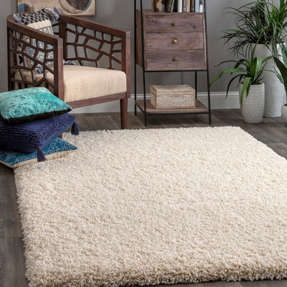 Nuloom Janine Plush Ozus03B Beige Area Rug