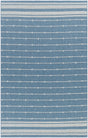 Surya Pismo Beach Pmb-2312 Pewter, Beetle Blue, Slate, Silver Rug.