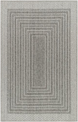 Surya Pismo Beach Pmb-2313 Medium Gray, Gray, White Rug.