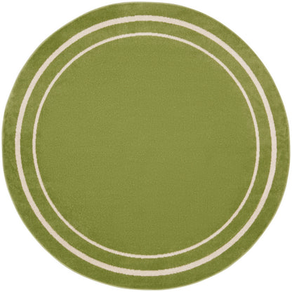 Nourison Nourison Essentials Nre02 Green Ivory Area Rug