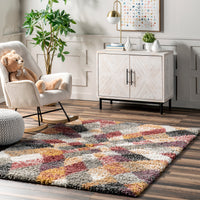 Nuloom Dabney Abstract Kids Ozcd04A Multi Area Rug