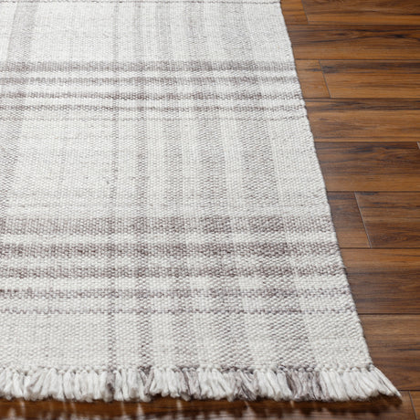 Surya Primrose Prm-2305 Light Silver, Off-White, Light Grey, Pale Slate Rug.