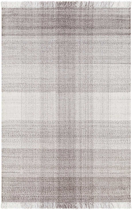 Surya Primrose Prm-2307 Slate, Light Grey, Sterling Grey, Metallic - Silver, Pewter Rug.