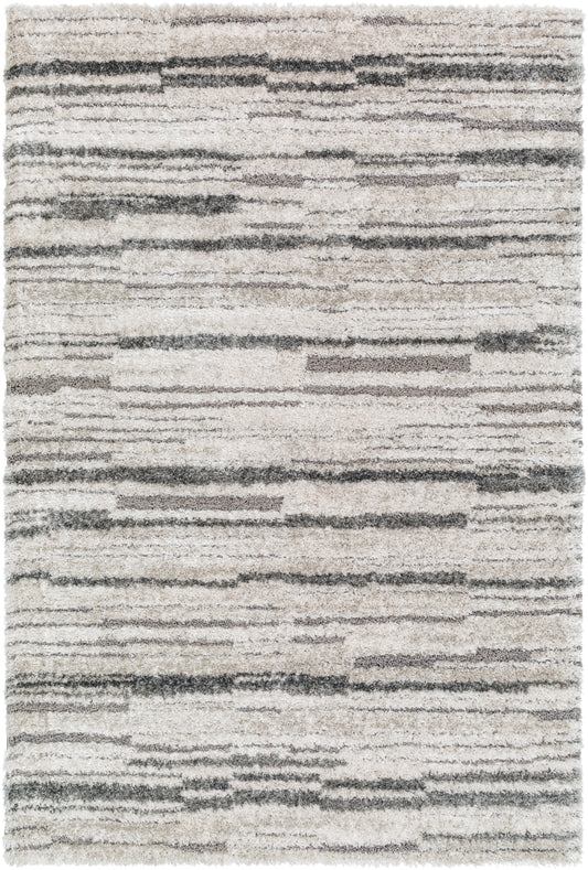 Surya Primo Pro-2300 White, Light Gray, Gray, Charcoal Area Rug