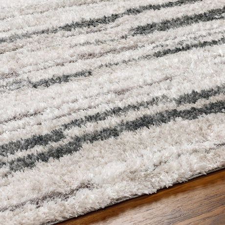 Surya Primo Pro-2300 White, Light Gray, Gray, Charcoal Rug.