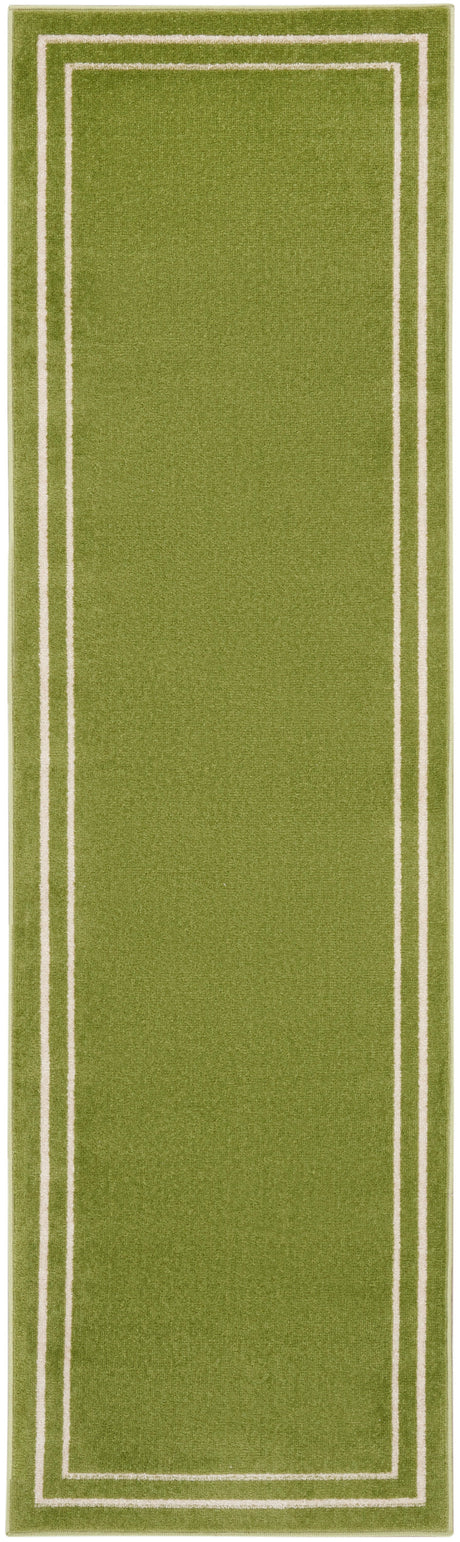 Nourison Nourison Essentials Nre02 Green Ivory Area Rug