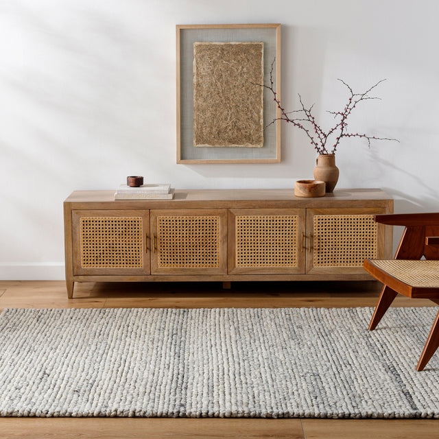 Surya Palisade Psd-2300 Light Grey, Pale Slate, Slate Grey Taupe, Metallic - Silver, Sage, Pewter Rug.