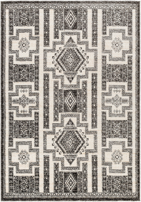 Surya Positano Psn-2317 Light Silver, Nickel, Sage, Pewter, Onyx, Eggplant Rug.