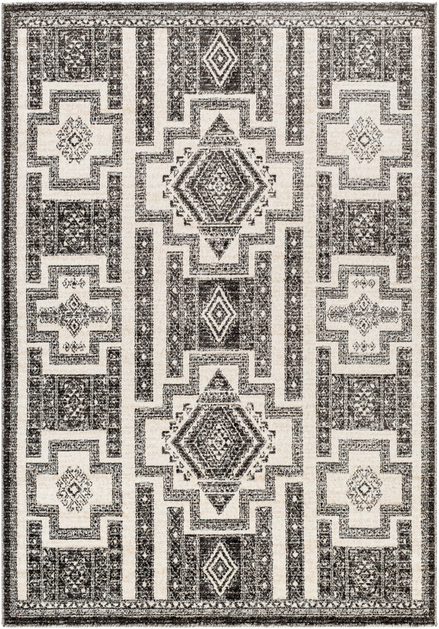 Surya Positano Psn-2317 Light Silver, Nickel, Sage, Pewter, Onyx, Eggplant Rug.