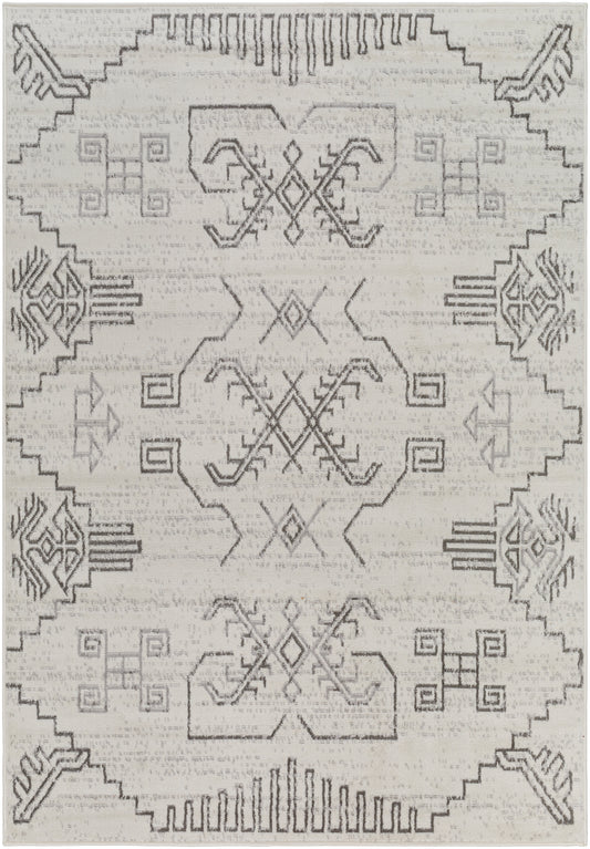 Surya Pisa Pss-2359 Light Gray, Medium Gray, Charcoal Area Rug