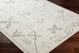 Surya Pisa Pss-2361 Light Gray, Medium Gray, Charcoal Rug.