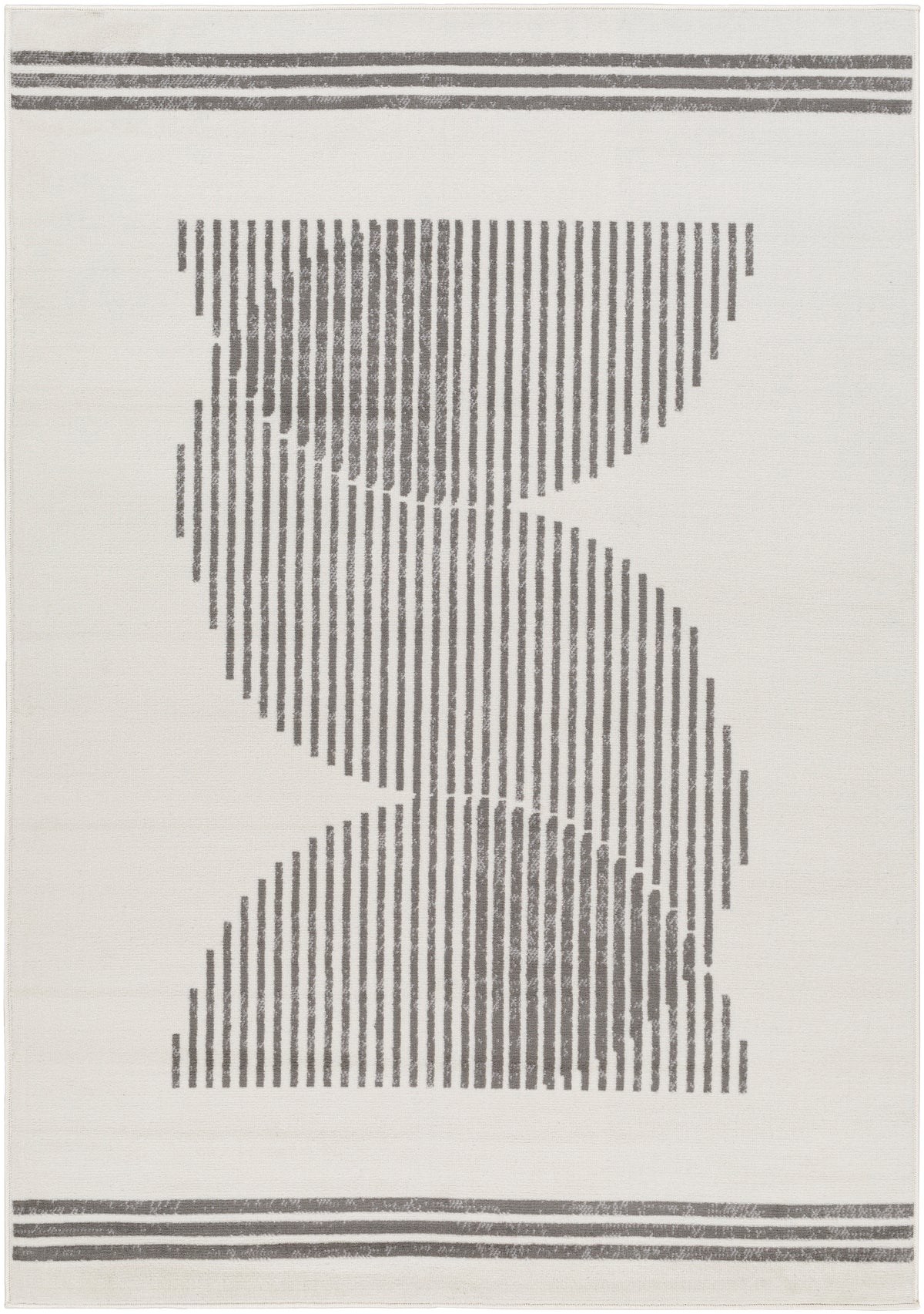 Surya Pisa Pss-2363 Light Gray, Medium Gray, Charcoal Rug.